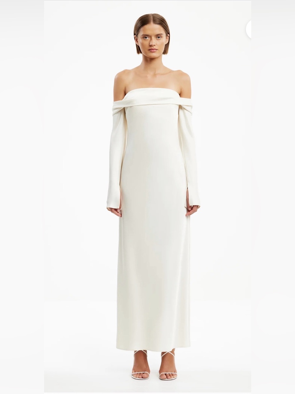 Significant Other Off-Shoulder Long Sleeve Dress, Size 12